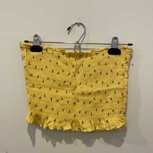 Pacsun (L.A. Hearts) - Bandeau Strapless Yellow